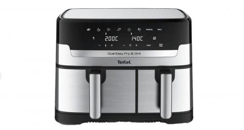 Tefal EY905D10 Dual Easy Fry & Grill 2az1-ben forrólevegős fritőz  | DigitalPlaza.hu